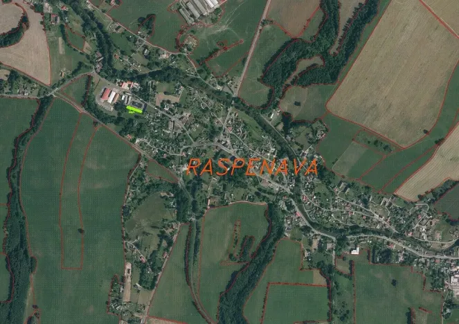 Prodej pozemku, Raspenava, 376 m2