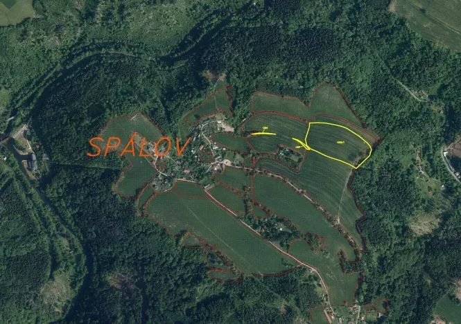 Prodej pole, Semily - Spálov, 28066 m2