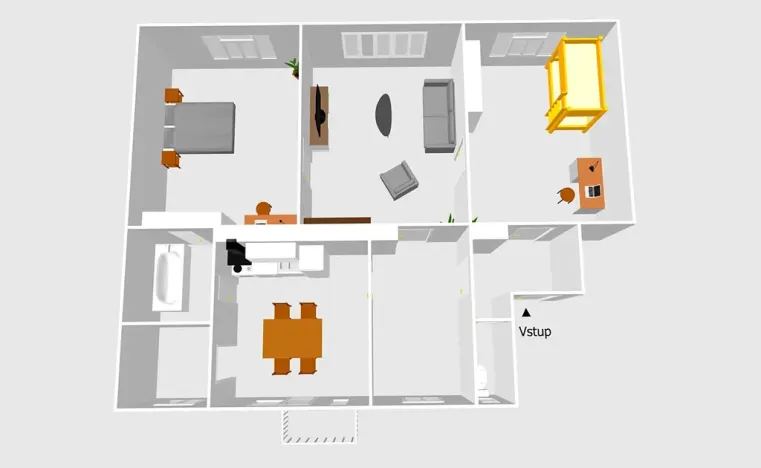 Pronájem bytu 3+1, Ostrava, Sokolská třída, 112 m2