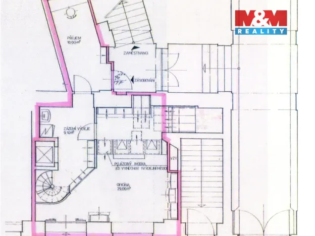 Pronájem obchodního prostoru, Brno - Brno-město, Josefská, 189 m2