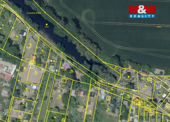 Prodej zahrady, Louny, Na Losech, 597 m2