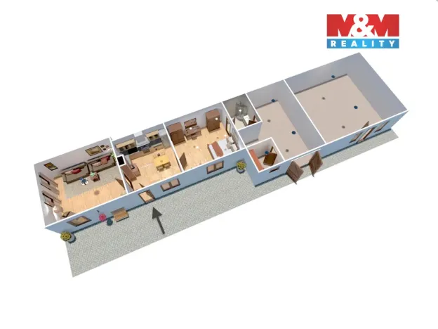 Prodej rodinného domu, Opočnice, 71 m2