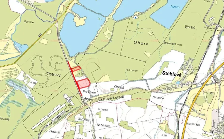 Prodej pole, Stéblová, 51824 m2