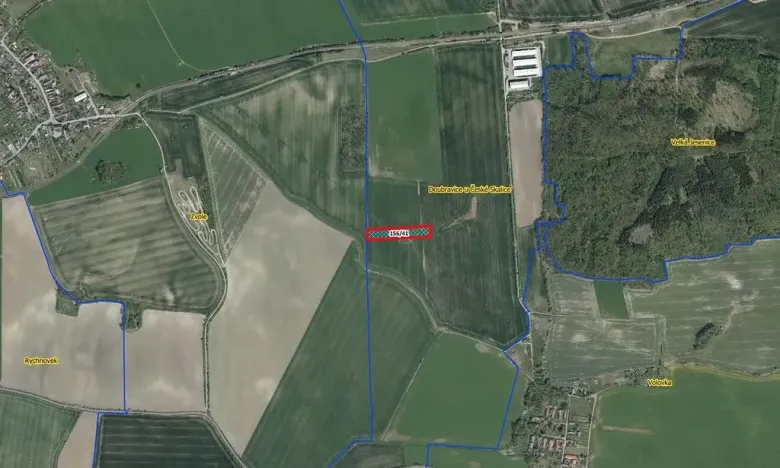 Prodej podílu pole, Rychnovek, 1423 m2