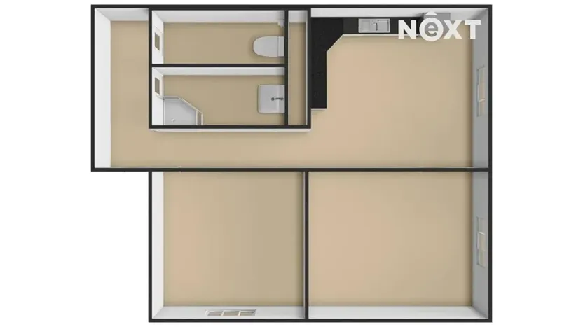 Prodej bytu 3+1, Vratimov, Na Vyhlídce, 60 m2