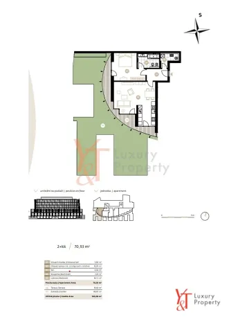 Pronájem bytu 1+kk, Praha, 65 m2