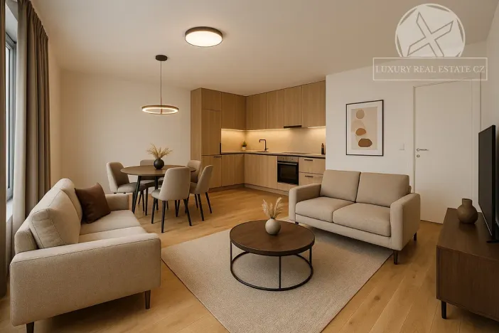 Prodej bytu 2+kk, Praha - Vysočany, V Předním Hloubětíně, 61 m2