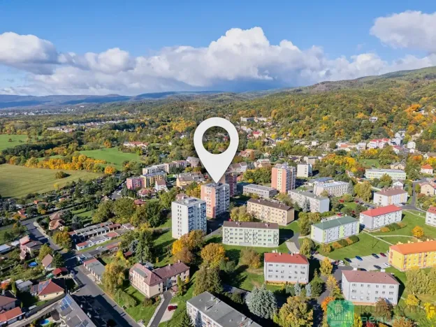 Pronájem bytu 2+1, Krupka, Sídliště, 53 m2