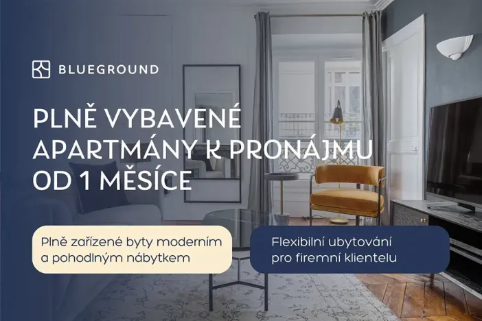 Pronájem bytu 1+kk, Praha - Bubeneč, Veletržní, 37 m2