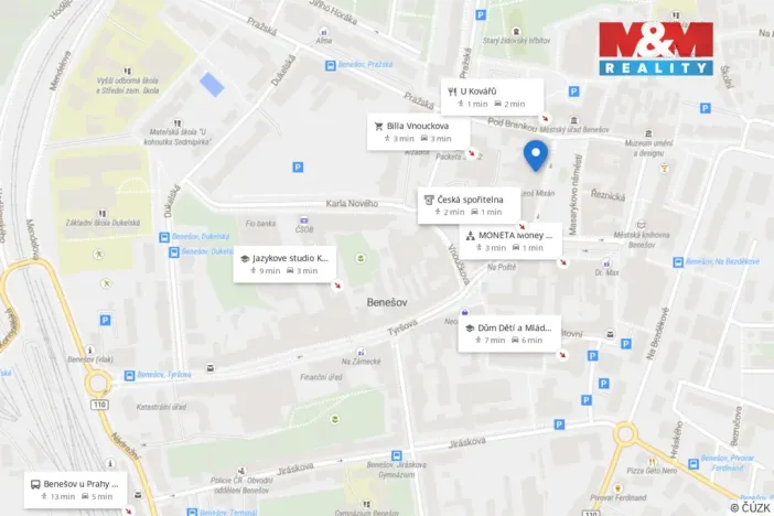 Pronájem obchodního prostoru, Benešov, Masarykovo náměstí, 38 m2