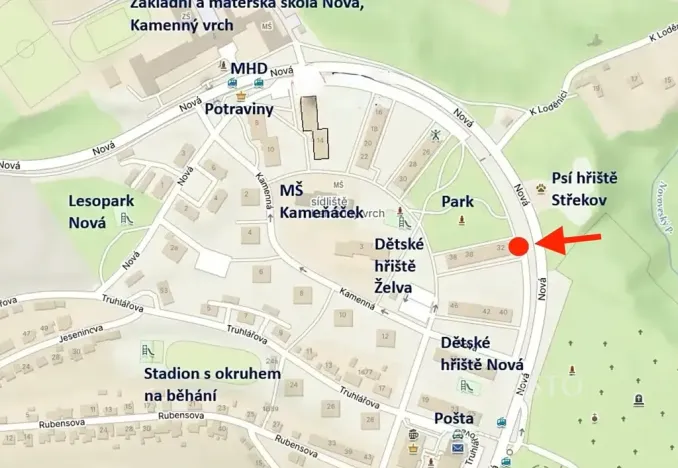 Pronájem bytu 2+1, Ústí nad Labem, Nová, 60 m2