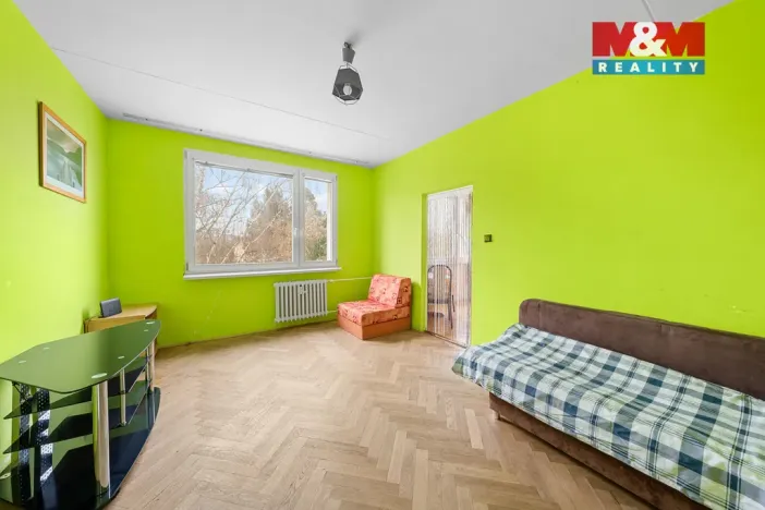 Prodej bytu 1+1, Bílina - Teplické Předměstí, Sídliště Za Chlumem, 35 m2