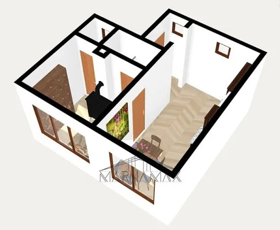 Prodej chaty, Klášterec nad Ohří - Mikulovice, 29 m2