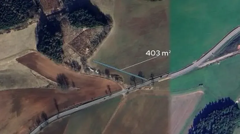 Prodej pole, Vidochov, 403 m2