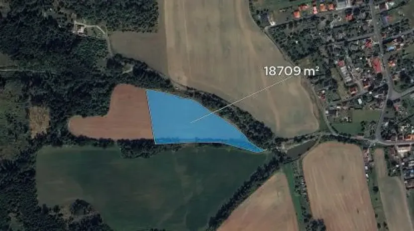 Prodej podílu pole, Blatno, 9354 m2