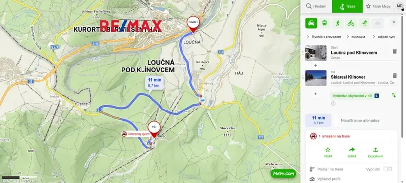 Prodej komerčního pozemku, Loučná pod Klínovcem, 2335 m2