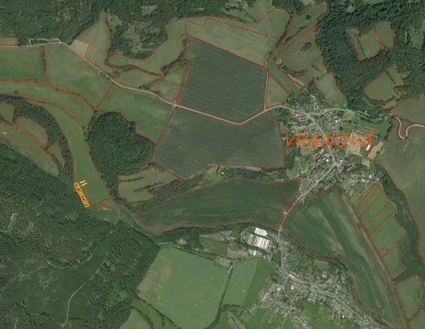 Prodej pole, Vranová Lhota, 2289 m2