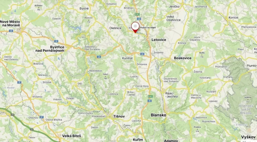 Prodej pole, Vranová Lhota, 2289 m2