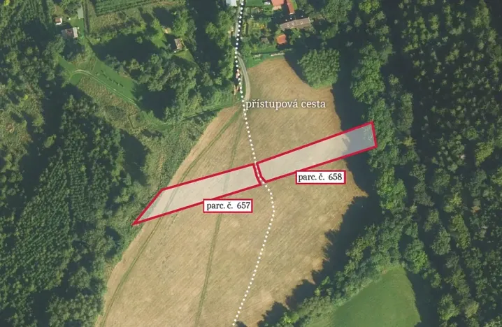 Prodej louky, Městečko Trnávka, 2647 m2