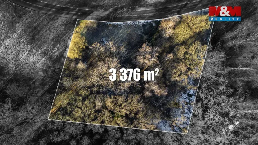 Prodej louky, Višňová - Andělka, 3376 m2
