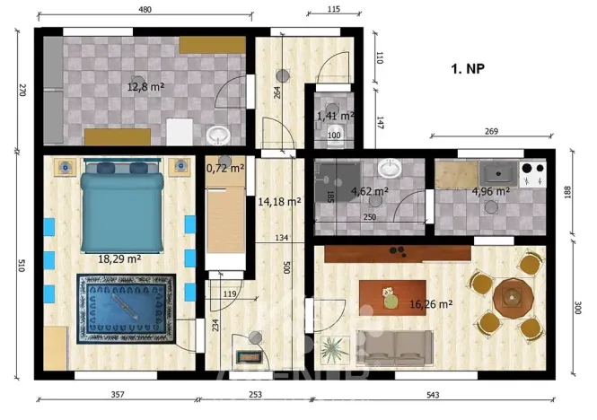 Prodej rodinného domu, Stráž nad Nisou, Stará, 150 m2