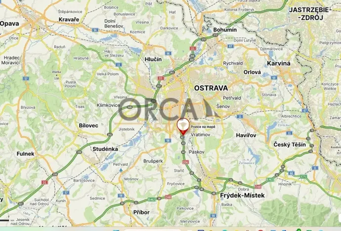 Prodej pole, Ostrava, 4653 m2