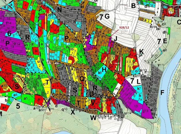 Dražba lesa, Hosty, 418 m2