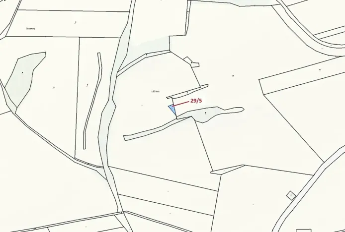 Dražba pole, Lhenice, 190 m2