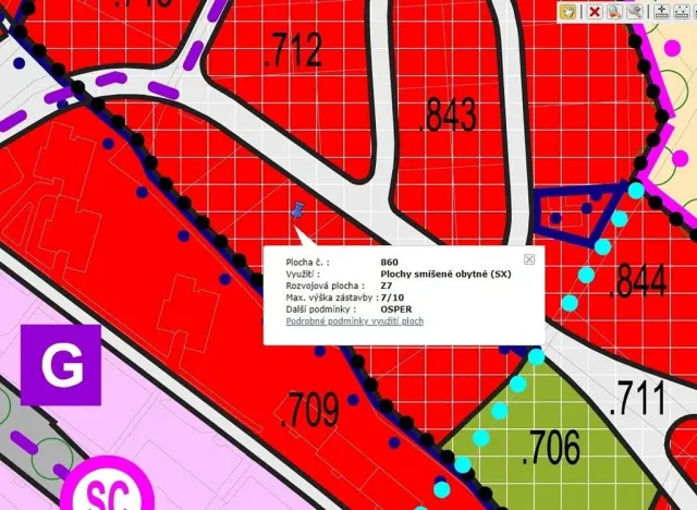 Prodej pozemku, Šumperk, 762 m2