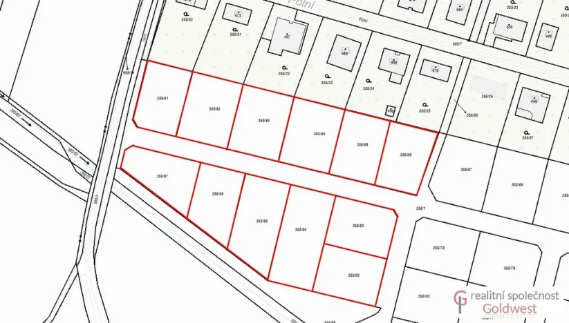 Prodej pozemku, Rožďalovice, 927 m2