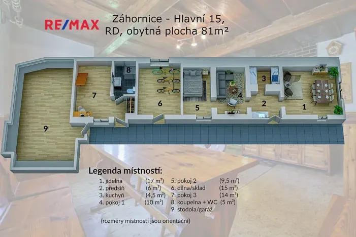 Prodej chalupy, Záhornice, Hlavní, 120 m2