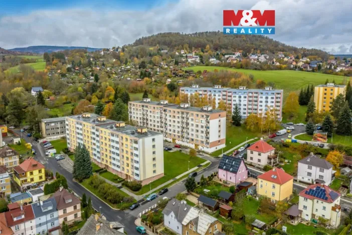 Pronájem bytu 2+kk, Děčín - Děčín VI-Letná, 36 m2