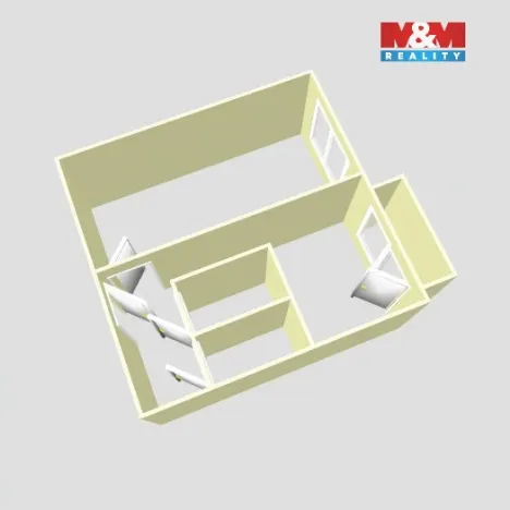 Prodej bytu 1+1, Ostrava, Gen. Hrušky, 42 m2