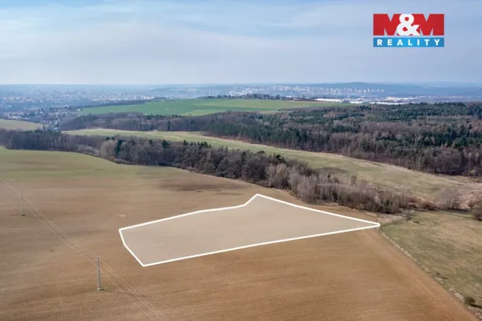 Prodej pole, Plzeň - Božkov, 14072 m2