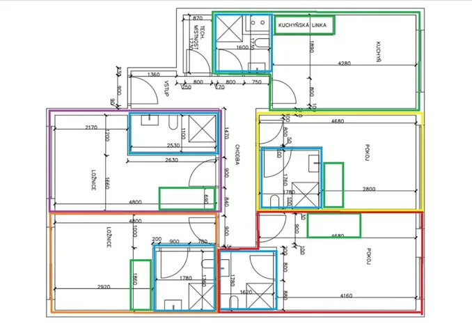 Prodej bytu 5+kk, Praha - Černý Most, Vlčkova, 103 m2