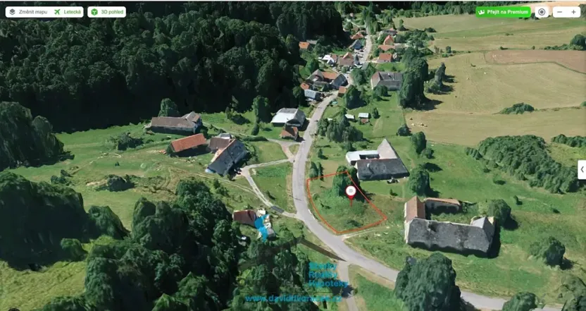 Prodej pozemku pro bydlení, Pohledy, 748 m2