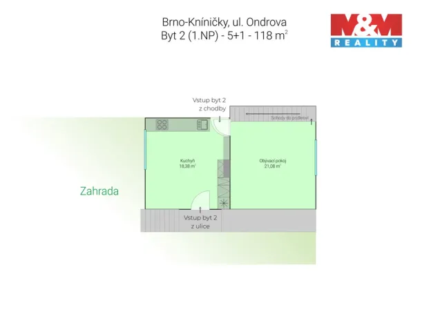 Prodej rodinného domu, Brno - Kníničky, Ondrova, 320 m2