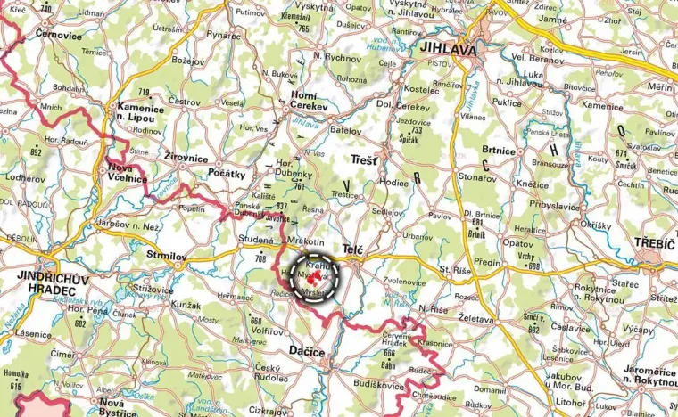 Prodej podílu pole, Borovná, 60983 m2