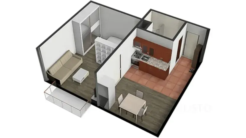 Prodej bytu 1+1, Písek, třída Přátelství, 38 m2
