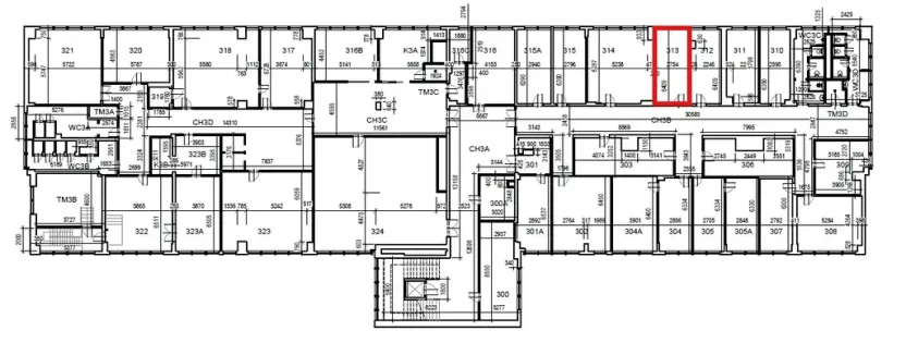Pronájem kanceláře, Brno, Křenová, 54 m2