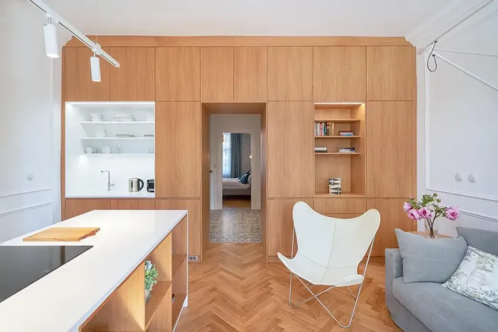 Pronájem bytu 2+kk, Praha - Smíchov, U Pernikářky, 46 m2