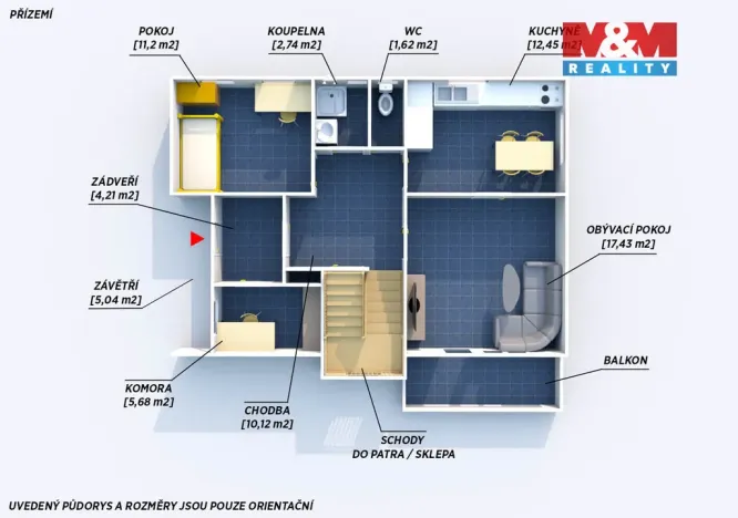Prodej rodinného domu, Dobřív, 110 m2