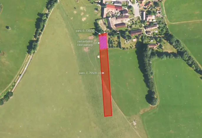 Prodej pole, Plánice, 4514 m2