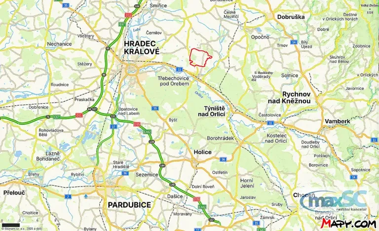 Prodej pozemku pro bydlení, Jeníkovice, 2633 m2