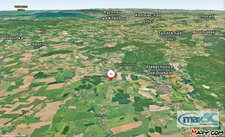 Prodej pozemku pro bydlení, Jeníkovice, 2633 m2