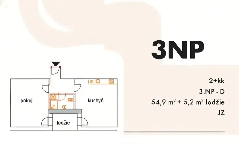 Pronájem bytu 2+kk, Praha - Vinohrady, Varšavská, 60 m2