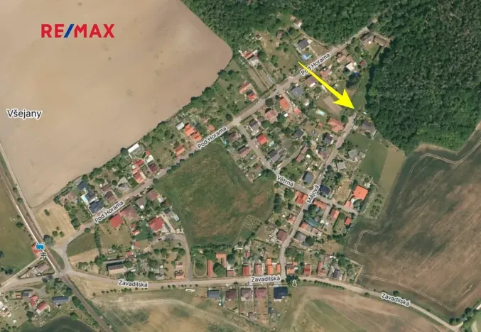 Prodej pozemku pro bydlení, Všejany, 802 m2