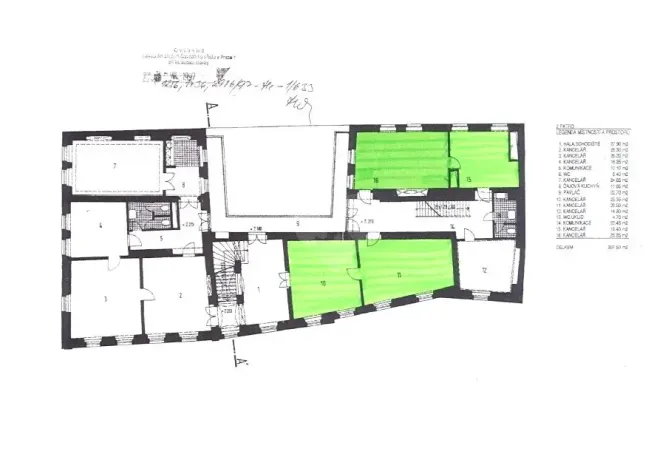 Pronájem kanceláře, Praha - Staré Město, Týnská, 122 m2