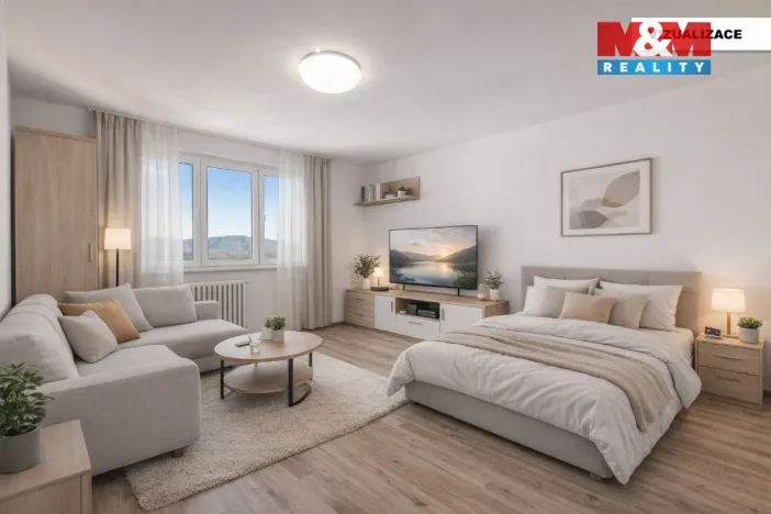 Prodej bytu 1+1, Ústí nad Labem - Severní Terasa, Šrámkova, 34 m2