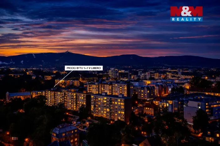 Prodej bytu 2+kk, Liberec - Liberec IV-Perštýn, Mlýnská, 43 m2